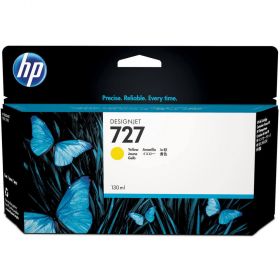 CARTUS YELLOW NR.727 B3P21A 130ML ORIGINAL HP DESIGNJET T1500