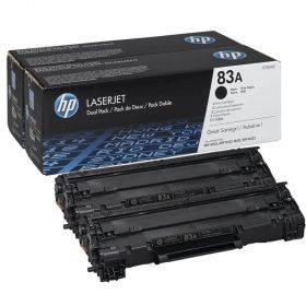DUAL PACK CARTUS TONER NR.83AD CF283AD 2x1.5K ORIGINAL HP LASERJET PRO M125NW