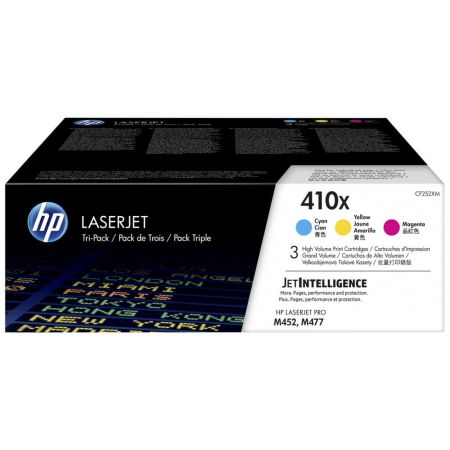 MULTIPACK CMY NR.410X CF252XM 3X5K ORIGINAL HP LASERJET PRO M452