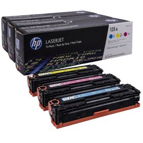 TRIPACK CMY CARTUS TONER NR.131A U0SL1AM CF211A/CF213A/CF212A ORIGINAL HP LASERJET PRO 200 M251N