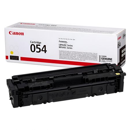 CARTUS TONER YELLOW CRG054Y 1.2K ORIGINAL CANON MF645CX