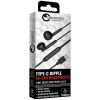Casti cu fir, mufa Type-C, LEMONTTI, negru