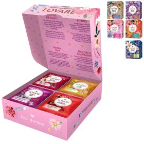 Ceai 4 arome LOVARE, 32 plicuri/cutie