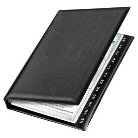 Mapa cu 4 inele pentru 72 carti de vizita, VELOFLEX