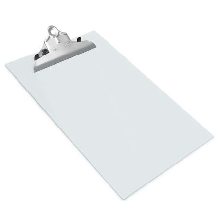 Clipboard simplu plastic rigid A4, transparent, RAPESCO Heavy Du