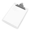Clipboard simplu plastic rigid A4, transparent, RAPESCO Heavy Duty