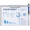 Clipboard magnetic simplu plastic rigid A4, ACCENTA