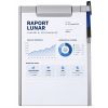 Clipboard magnetic simplu plastic rigid A4, ACCENTA