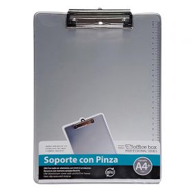 Clipboard simplu placat cu aluminiu A4+ OFFICE BOX
