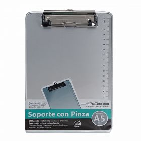 Clipboard simplu placat cu aluminiu A5 OFFICE BOX