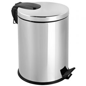 Cos de gunoi din inox cu pedala, 30 L