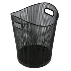 Cos pentru hartii cu manere, metalic, 7 L, Mesh