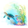 Creioane colorate acuarela FABER-CASTELL Goldfaber Aqua Tropical Blossom, 12 culori/set, FC114610