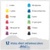 Creioane colorate acuarela STAEDTLER Mars Lumograph Artist 104, 12 culori/set