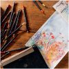 Creioane colorate acuarela STAEDTLER Mars Lumograph Artist 104, 24 culori/set