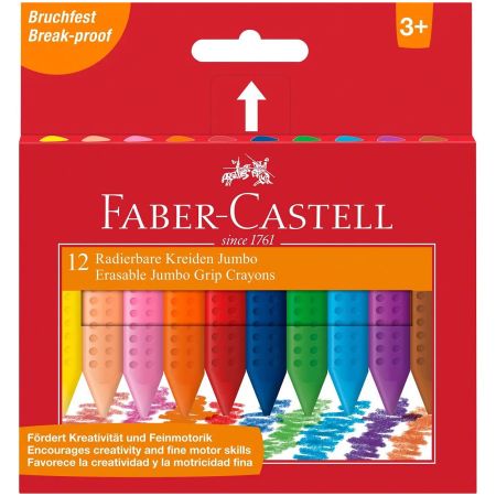 Set creioane colorate FABER-CASTELL, 12 bucati