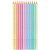 Creioane colorate FABER-CASTELL Sparkle Pastel, 12 buc/set, FC201910