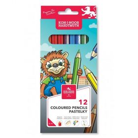Creioane colorate KOH-I-NOOR Leu 3552, 12 buc/set