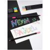 Creioane colorate pastel si neon, 12 buc/set, FABER-CASTELL Black Edition, FC116410