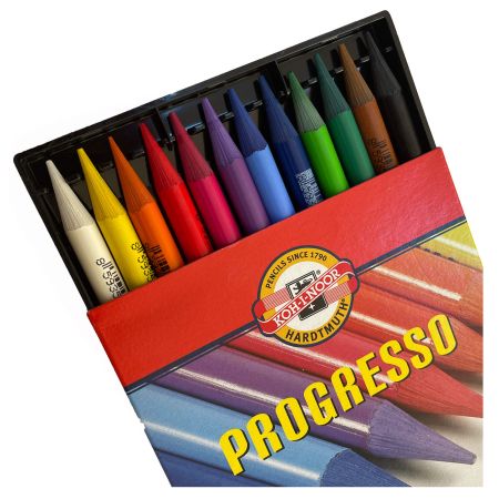 ノノ coyori 4点セット Creioane fara lemn KOH-I-NOOR Progresso 8756, 12 buc/set | Office