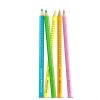 Creioane colorate Jumbo 5 culori/set FABER-CASTELL Grip Neon