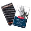 Set creion grafit DERWENT Graphic Hard B-9H, 12 buc/set