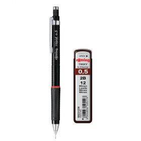 Creion mecanic 0.5 mm si set mine ROTRING Rapid