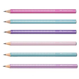 Creion B Sparkle FABER-CASTELL Jumbo