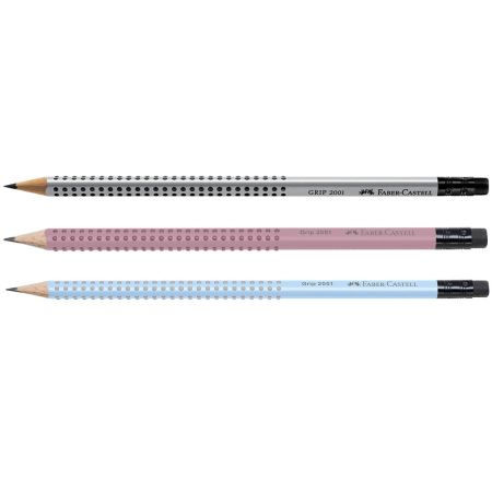 Creion cu radiera FABER-CASTELL, Grip 2001
