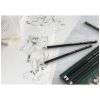 Creion grafit FABER-CASTELL Pitt Graphite Matt, 6 buc/set, FC115207
