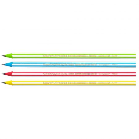 Creion grafit HB BIC Evolution Stripes 646