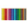 Creioane colorate 48 culori/set FABER-CASTELL Grip 2001, cutie metal, FC112448