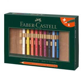 Creioane colorate acuarela 18 buc/set FABER-CASTELL Albrecht Durer Magnus, Rollup, FC116918