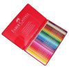 Creioane colorate 36 culori/set FABER-CASTELL, cutie metal, FC115886