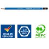 Set creion grafit STAEDTLER Mars Lumograph, 24 buc/set