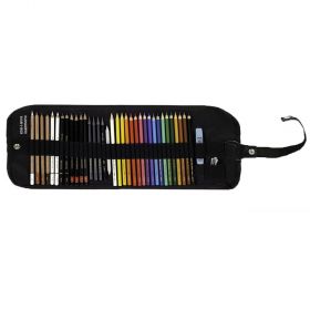 Set desen KOH-I-NOOR Rollup 8891-5TP, 37 piese/set