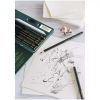 Set schite FABER-CASTELL Pitt Graphite Matt, 11 buc/cutie metal, FC115220