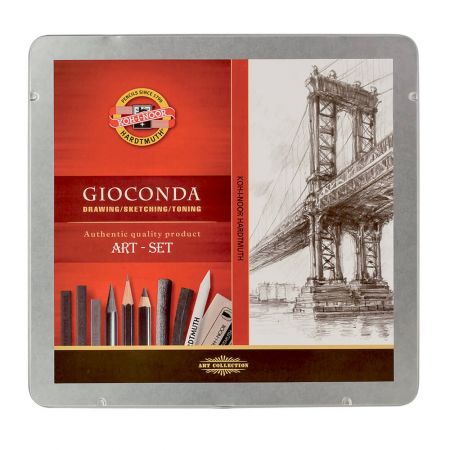 Creioane schite KOH-I-NOOR Gioconda Art 8898, 23 piese/set