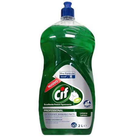 Detergent de vase lichid CIF Professional Lemon, 2 L