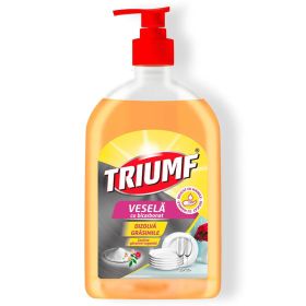 Detergent de vase lichid cu bicarbonat TRIUMF, 500 ml