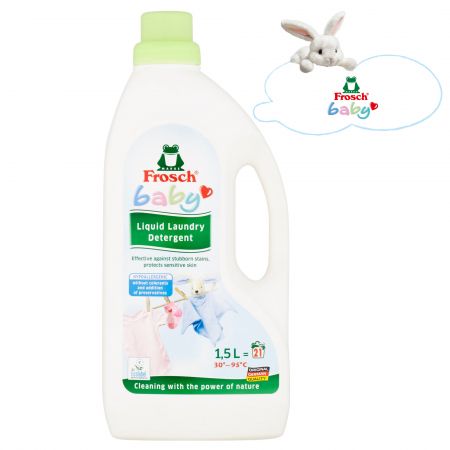 Detergent rufe copii, FROSCH Baby Sensitive, 1.5 L
