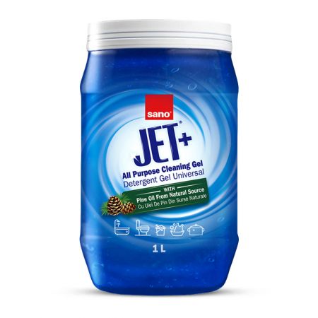 Detergent universal gel SANO Jet, cu ulei de pin, 1 L