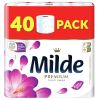 Hartie igienica parfumata MILDE Premium, 3 straturi, 40 role/set