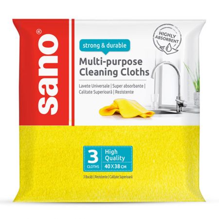 Lavete uscate SANO Multi Purpose, 3 buc/set