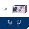 Lavete uscate profesionale pliate in Z, TORK W8 Red, 30x38.5 cm, 40 buc/set