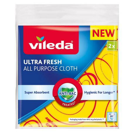 Lavete uscate VILEDA UltraFresh, 2 buc/set