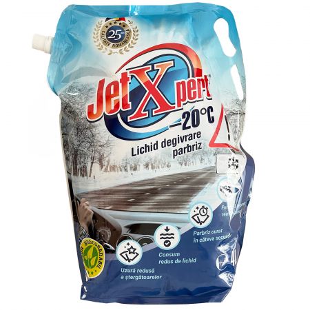 Lichid parbriz iarna, JETXPERT -20C, 4 L