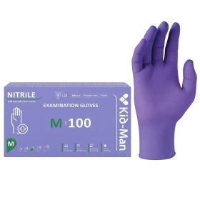 Manusi nitril KID-MAN, 100 buc/cutie