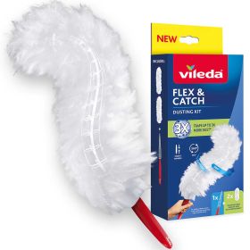 Pamatuf praf VILEDA Flex and Catch, cu 2 rezerve