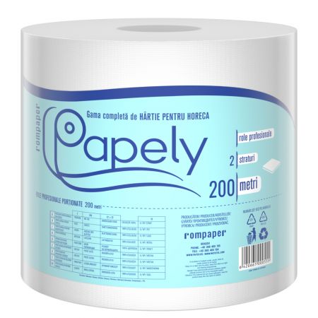 Prosop hartie PAPELY, 200 m